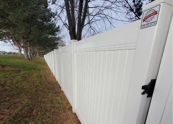 Vinyl Fences for dogs