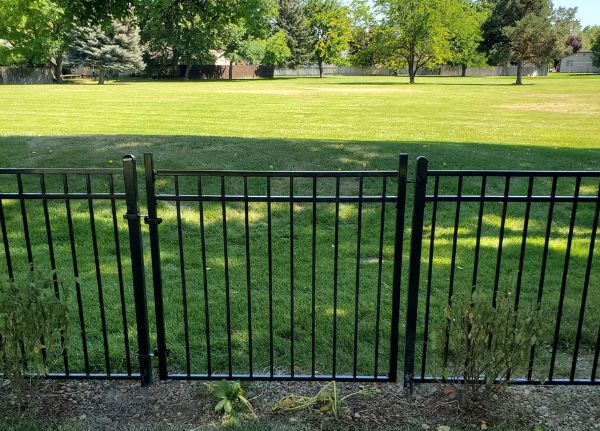 Welded Wrought Iron Fence & Gates